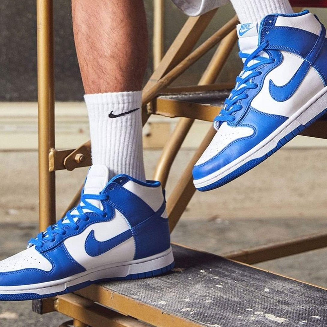 Nike Dunk High 'Kentucky' 2021- Streetwear Fashion - evapacs.com