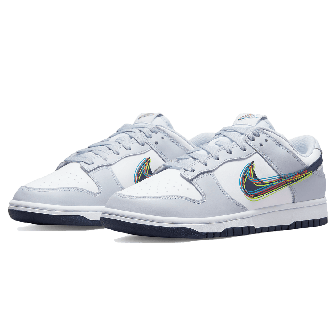 Nike Dunk Low 3D Swoosh- Streetwear Fashion - evapacs.com