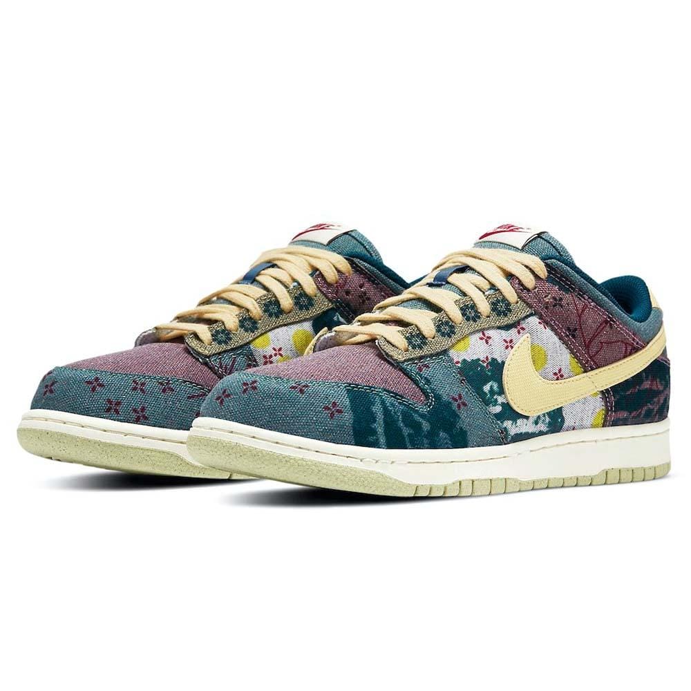 Nike Dunk Low 'Community Garden'- Streetwear Fashion - evapacs.com