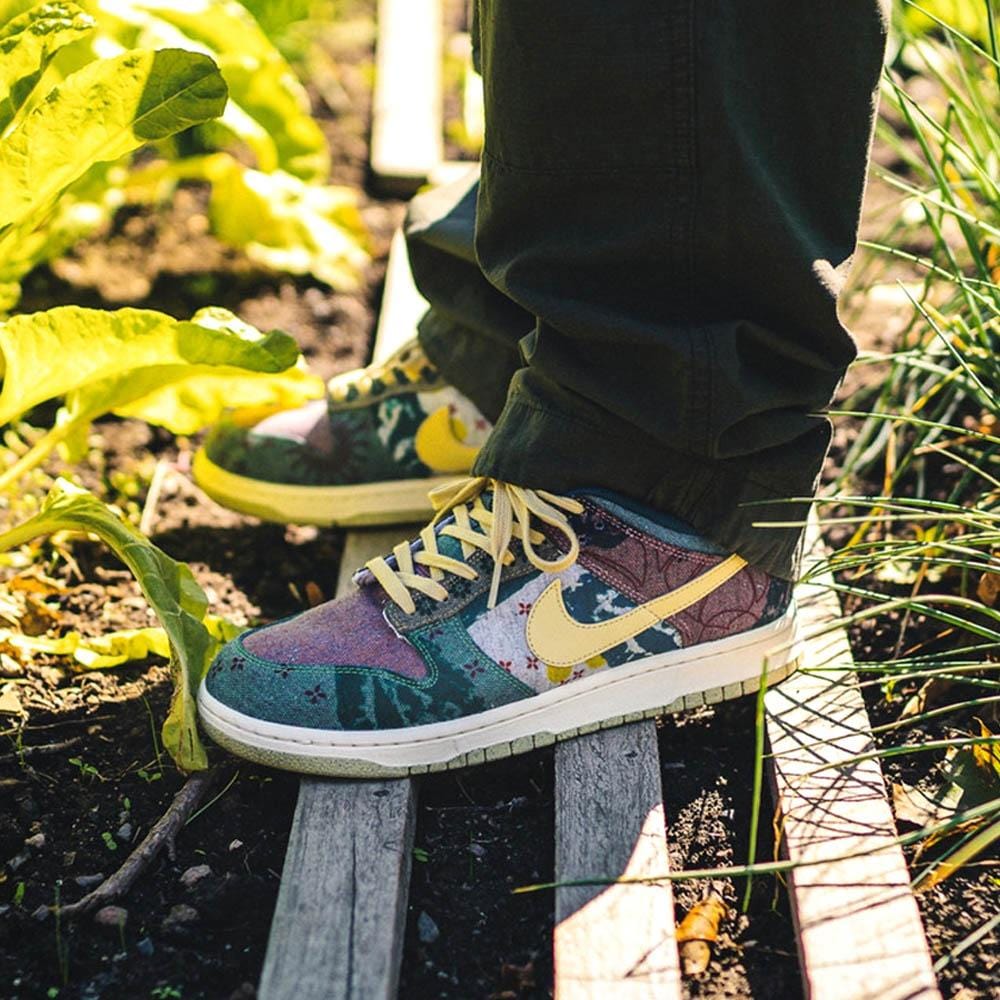 Nike Dunk Low 'Community Garden'- Streetwear Fashion - evapacs.com