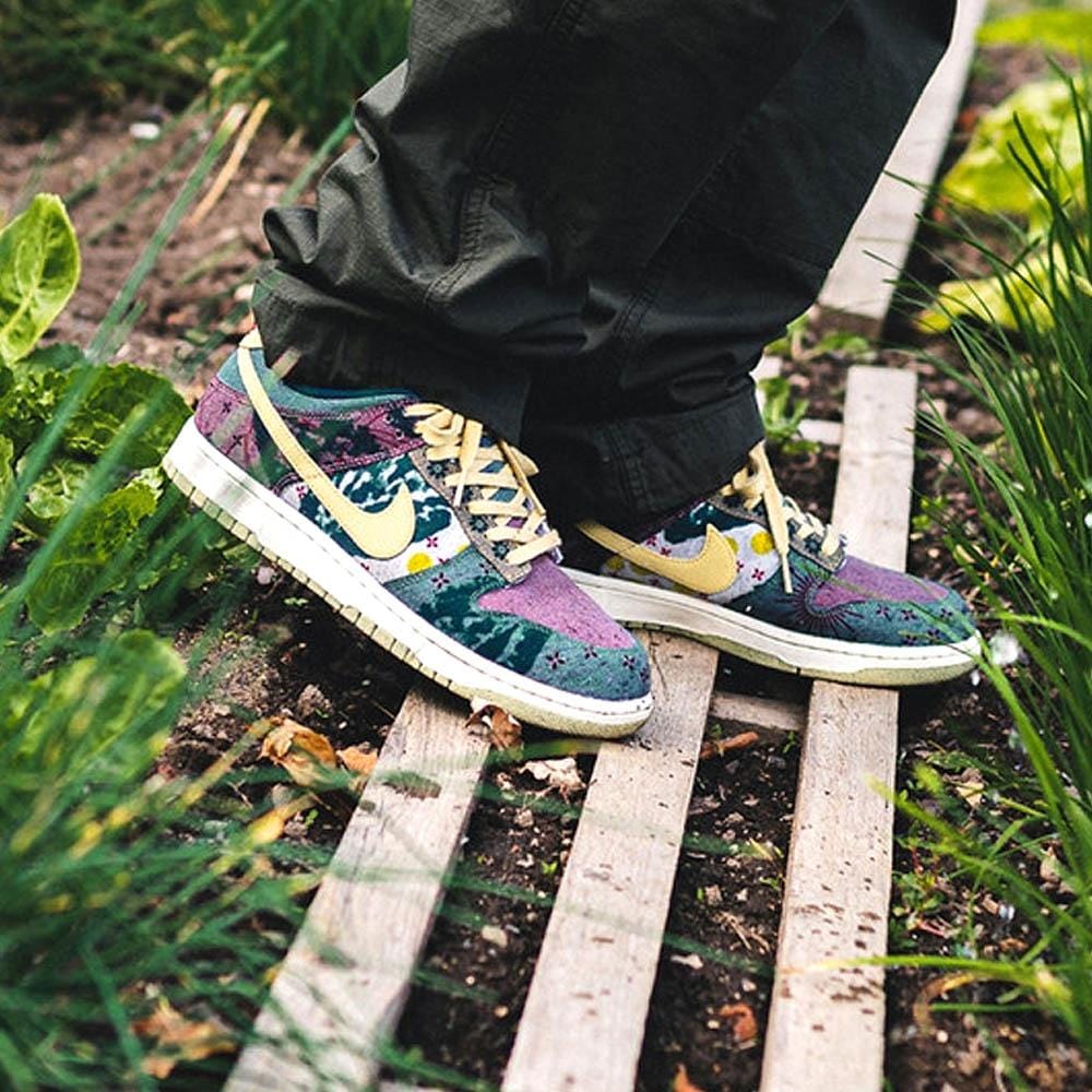 Nike Dunk Low 'Community Garden'- Streetwear Fashion - evapacs.com