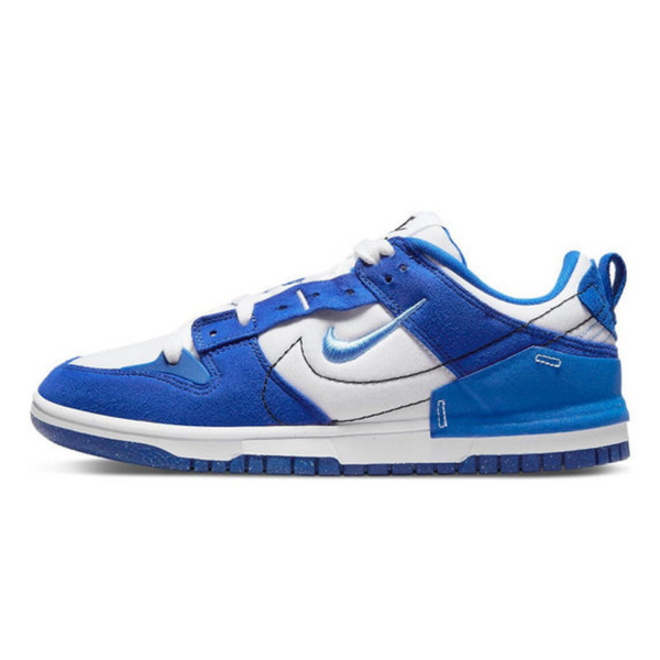 Nike Dunk Low Disrupt 2 'White Hyper Royal'- Streetwear Fashion - evapacs.com