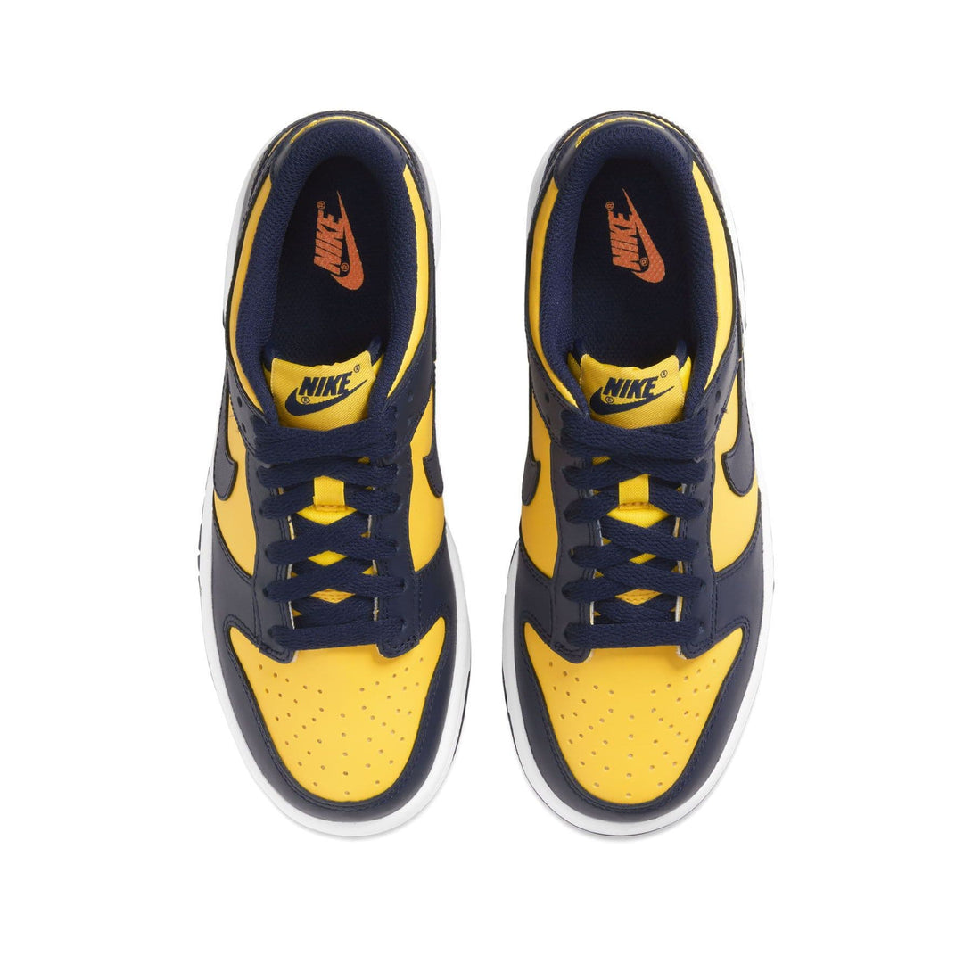 Nike Dunk Low GS 'Michigan' 2021- Streetwear Fashion - evapacs.com