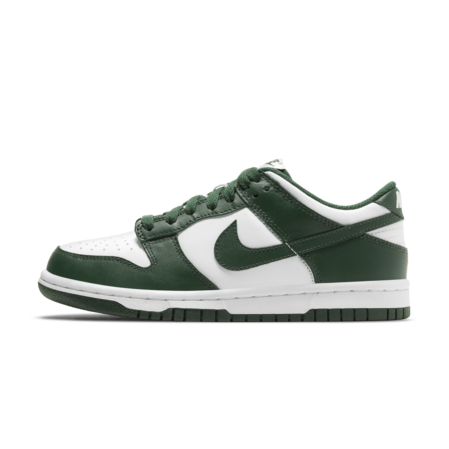 Nike Dunk Low GS 'Michigan State'- Streetwear Fashion - evapacs.com