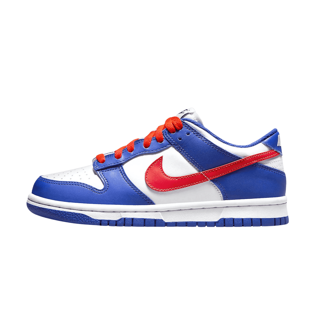 Nike Dunk Low GS 'Mismatched Swoosh'- Streetwear Fashion - evapacs.com