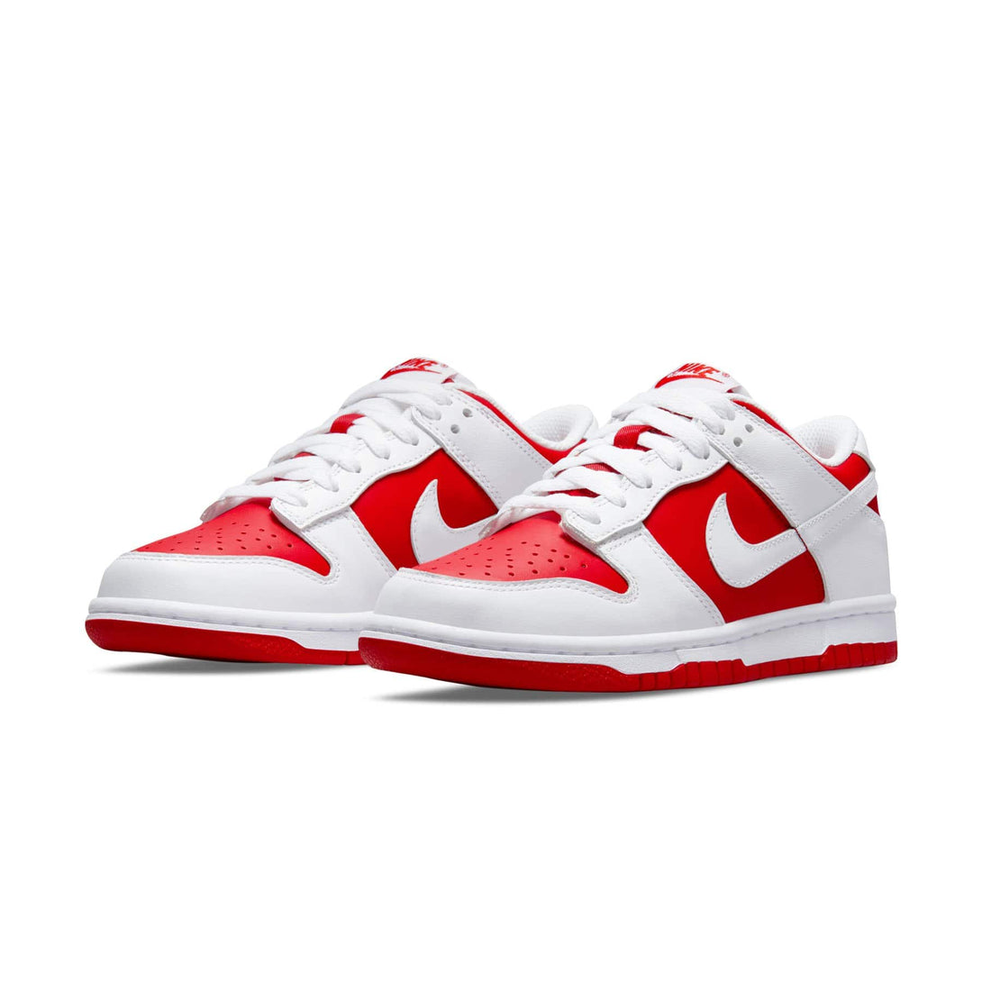 Nike Dunk Low GS 'White University Red'- Streetwear Fashion - evapacs.com