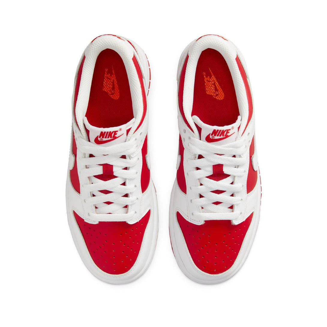 Nike Dunk Low GS 'White University Red'- Streetwear Fashion - evapacs.com