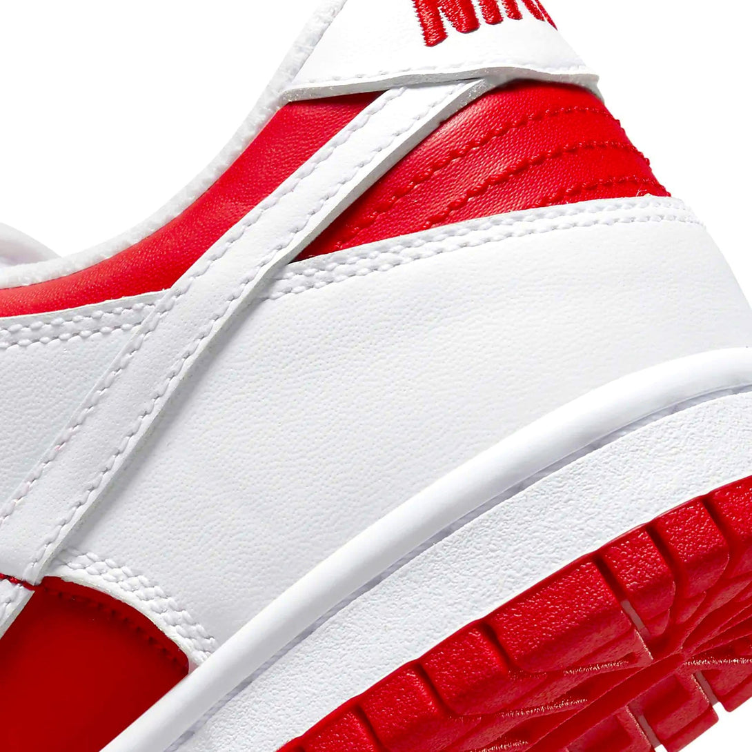 Nike Dunk Low GS 'White University Red'- Streetwear Fashion - evapacs.com