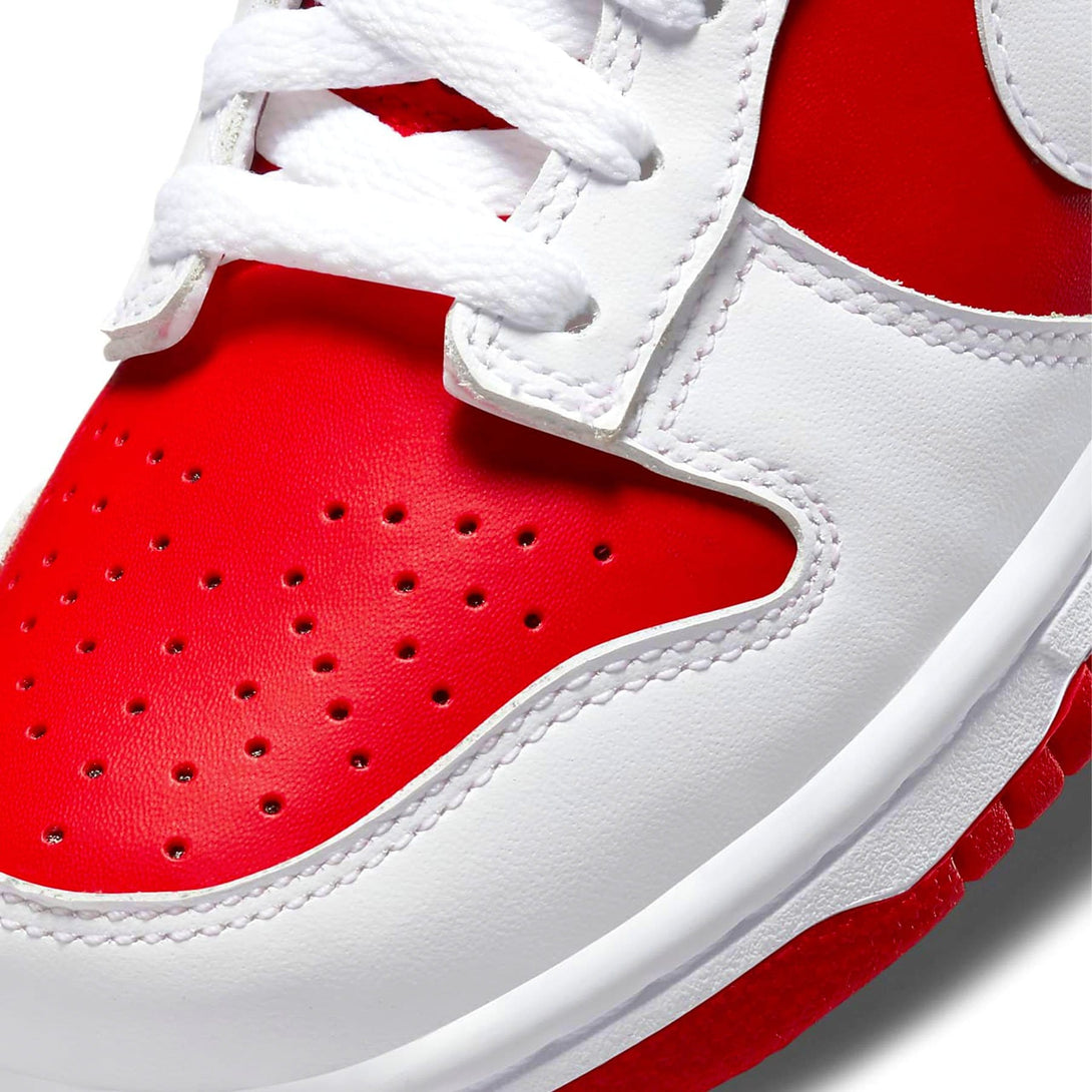 Nike Dunk Low GS 'White University Red'- Streetwear Fashion - evapacs.com