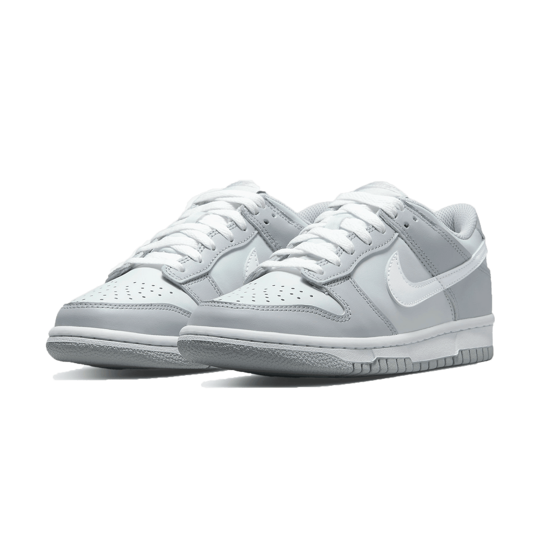 Nike Dunk Low GS 'Wolf Grey'- Streetwear Fashion - evapacs.com