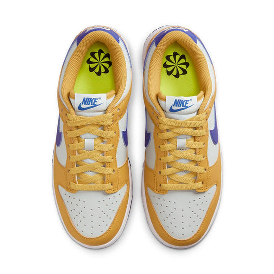 Nike Dunk Low Next Nature 'Wheat Gold Royal'- Streetwear Fashion - evapacs.com