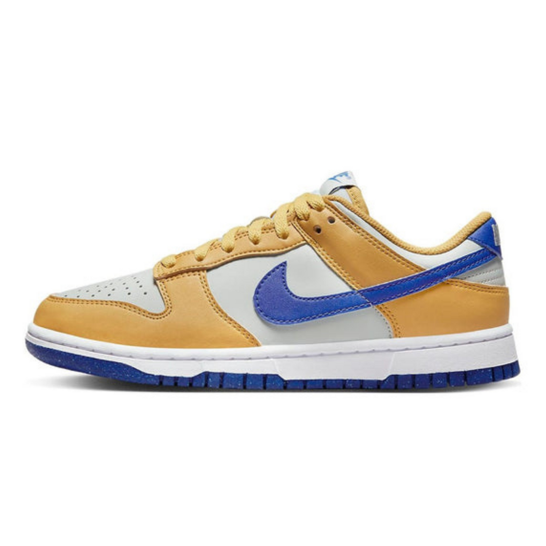 Nike Dunk Low Next Nature 'Wheat Gold Royal'- Streetwear Fashion - evapacs.com