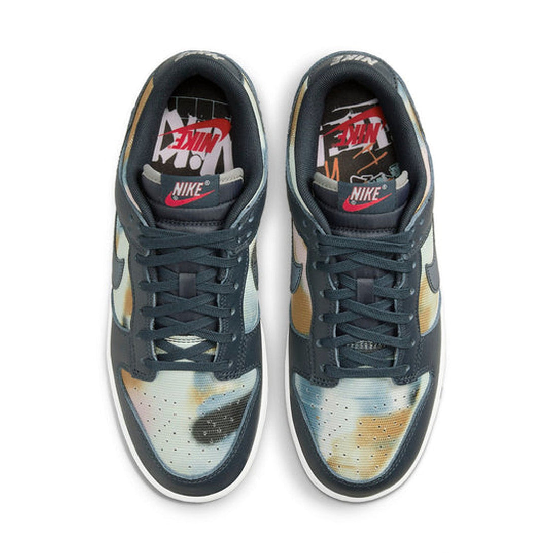 Nike Dunk Low Premium 'Graffiti Pack - Obsidian'- Streetwear Fashion - evapacs.com