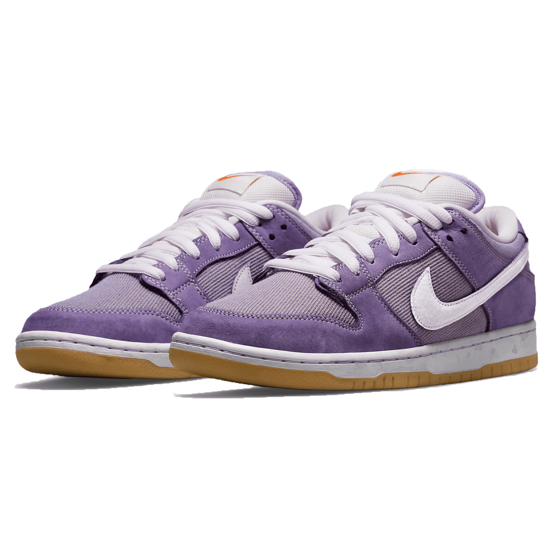 Nike Dunk Low SB 'Unbleached Pack - Lilac'- Streetwear Fashion - evapacs.com