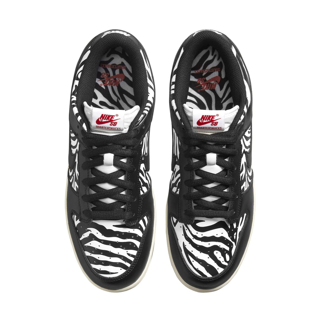 Nike Dunk Low SB x Quartersnacks 'Little Debbie's Zebra Cakes'- Streetwear Fashion - evapacs.com