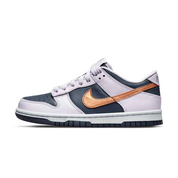 Nike Dunk Low SE GS 'Copper Swoosh'- Streetwear Fashion - evapacs.com