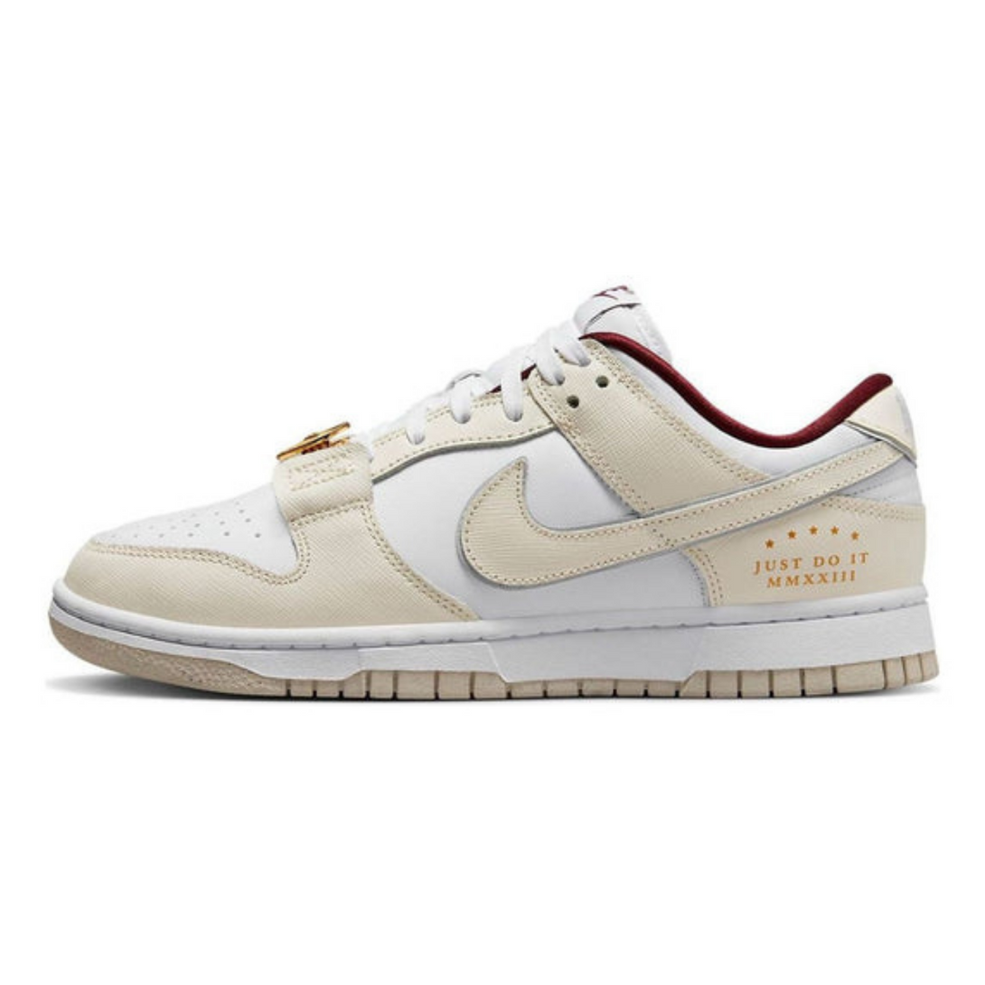 Nike Dunk Low SE Just Do It 'White Phantom'- Streetwear Fashion - evapacs.com