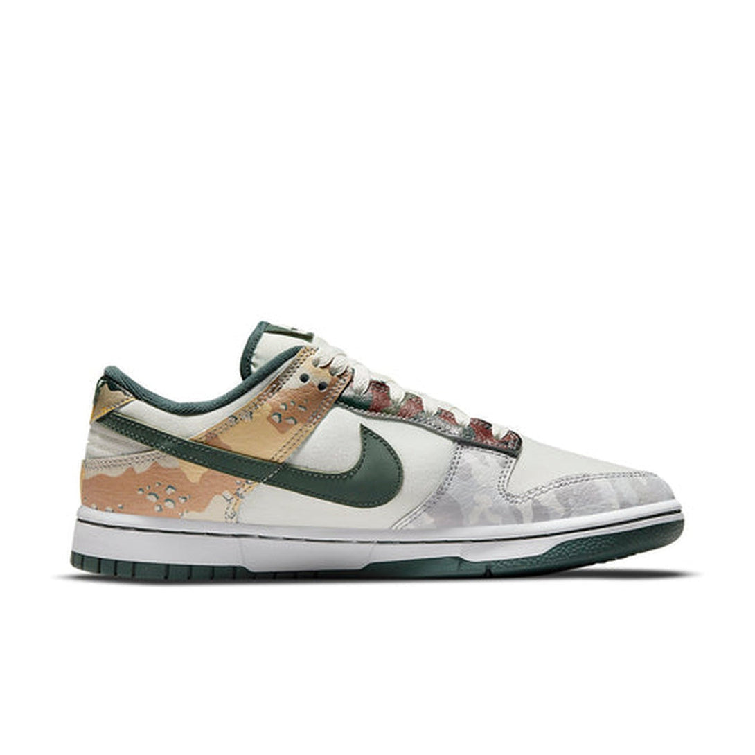 Nike Dunk Low SE 'Sail Multi-Camo'- Streetwear Fashion - evapacs.com