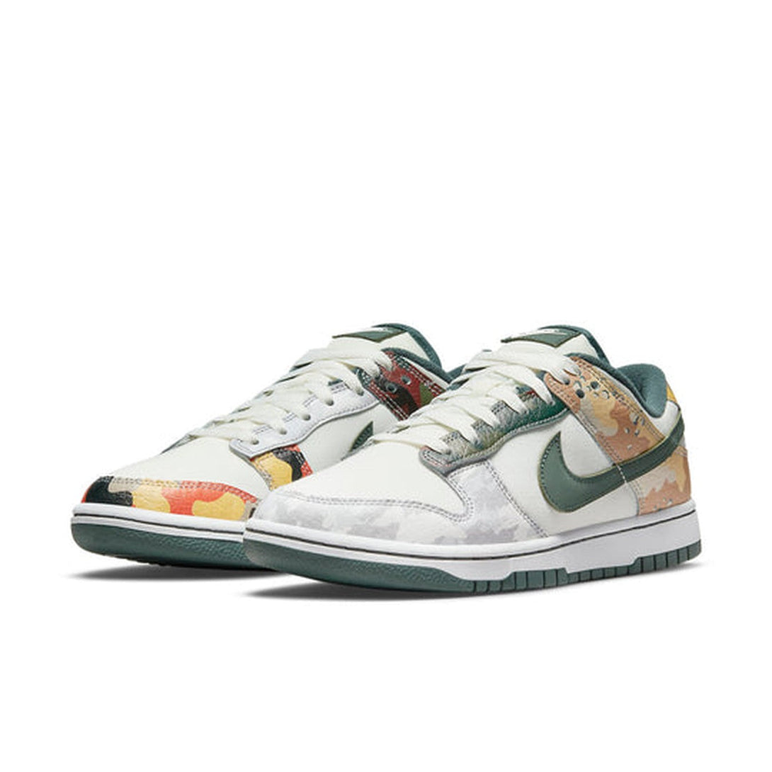 Nike Dunk Low SE 'Sail Multi-Camo'- Streetwear Fashion - evapacs.com