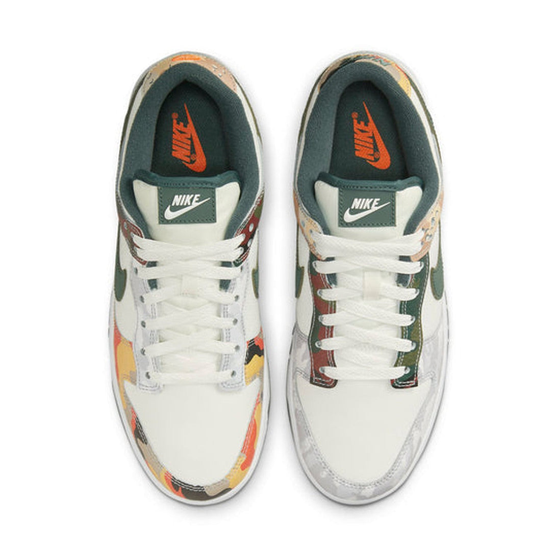 Nike Dunk Low SE 'Sail Multi-Camo'- Streetwear Fashion - evapacs.com