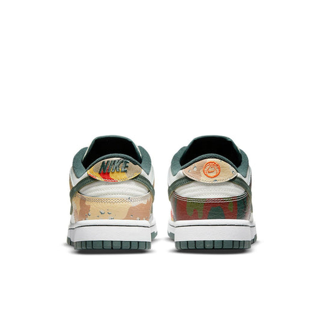 Nike Dunk Low SE 'Sail Multi-Camo'- Streetwear Fashion - evapacs.com