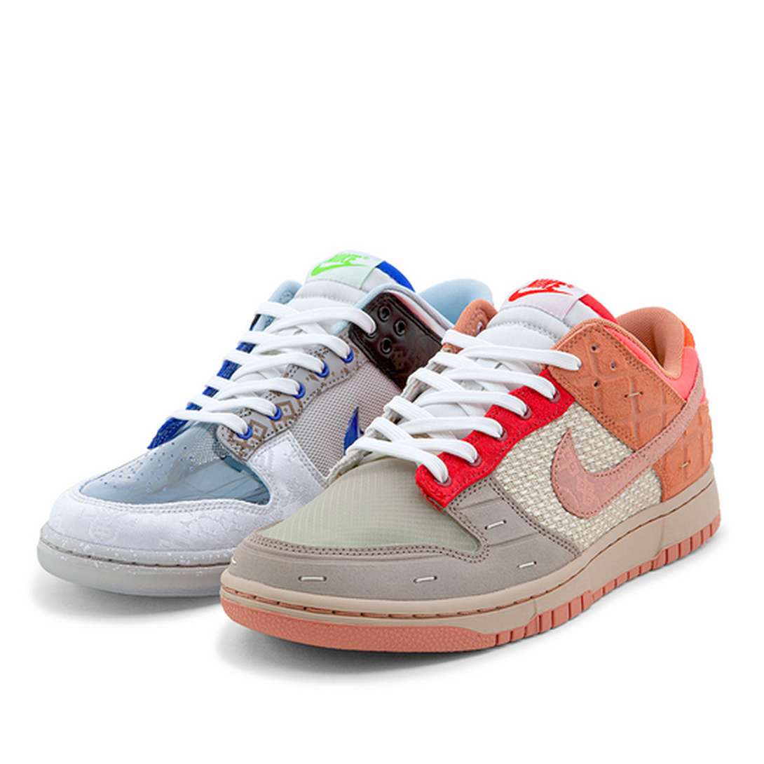 Nike Dunk Low SP 'What The CLOT'- Streetwear Fashion - evapacs.com