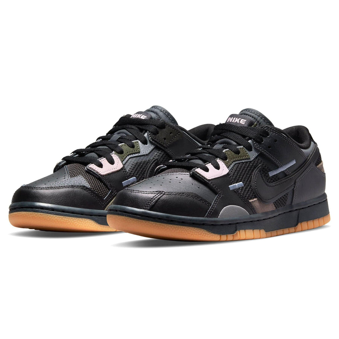 Nike Dunk Low Scrap 'Black'- Streetwear Fashion - evapacs.com