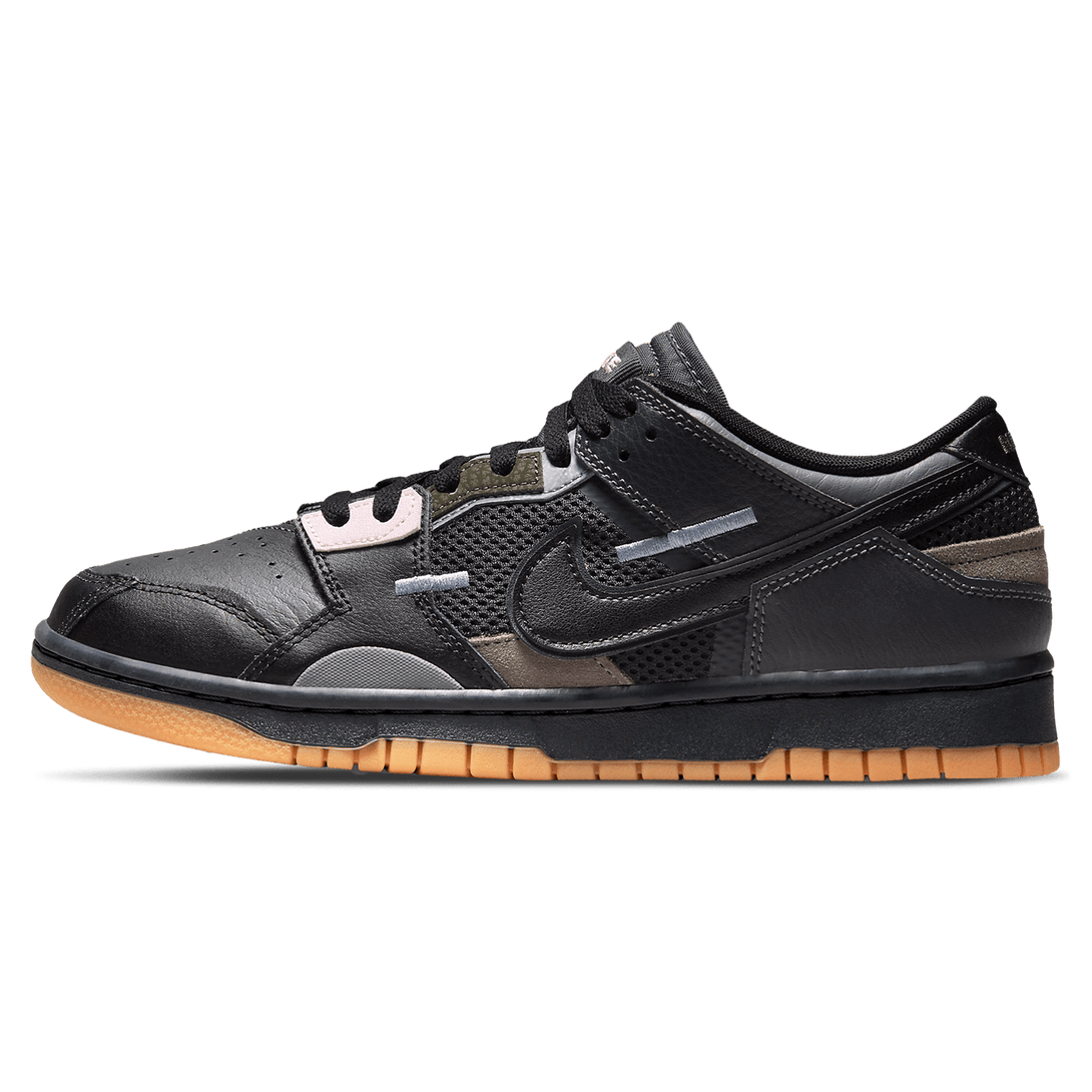 Nike Dunk Low Scrap 'Black'- Streetwear Fashion - evapacs.com