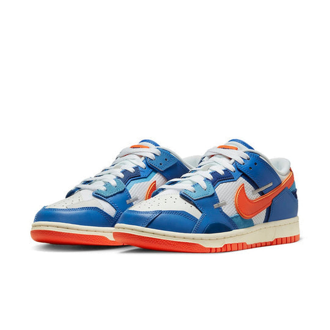 Nike Dunk Low Scrap 'Knicks'- Streetwear Fashion - evapacs.com