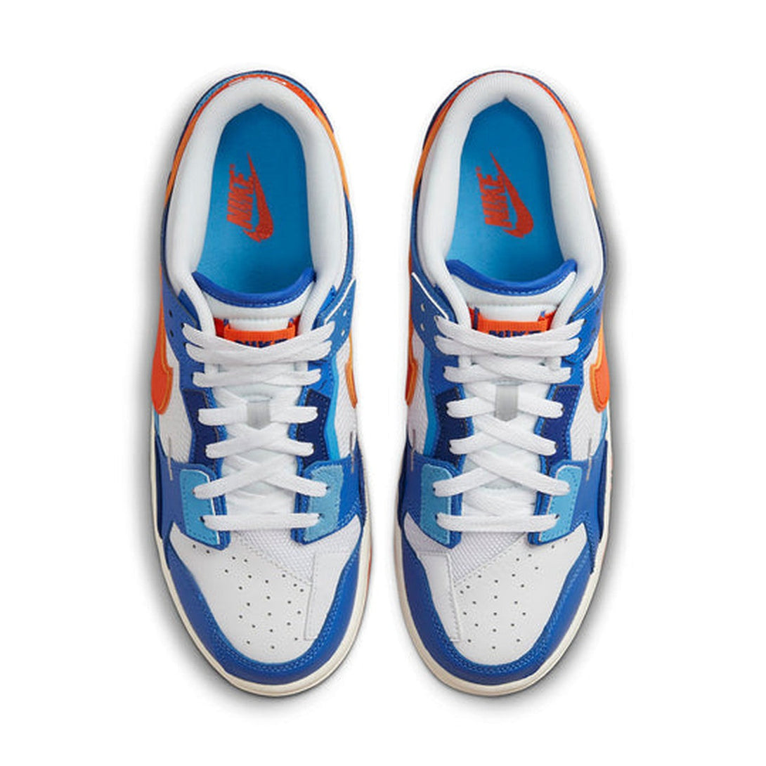 Nike Dunk Low Scrap 'Knicks'- Streetwear Fashion - evapacs.com