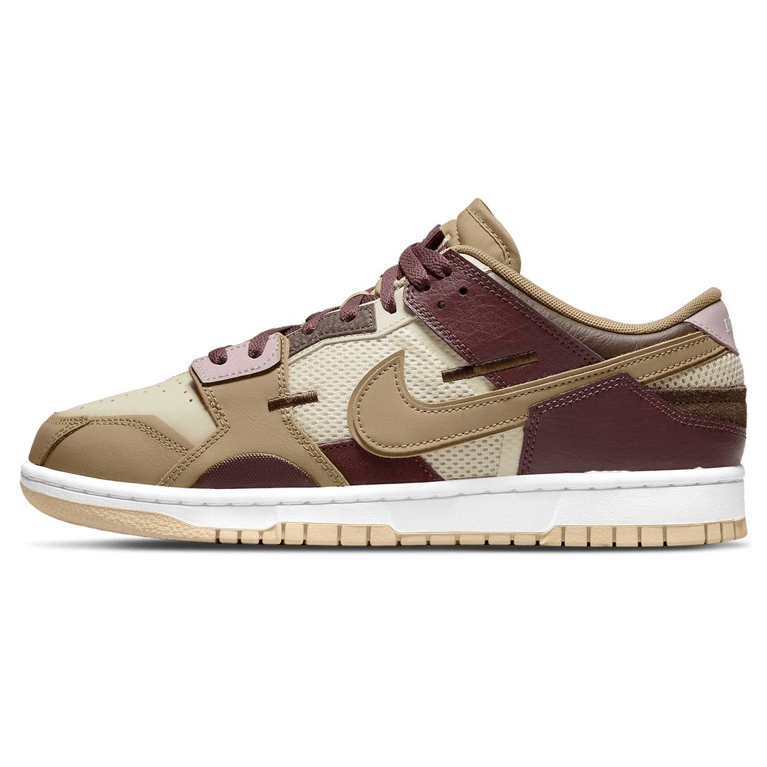 Nike Dunk Low Scrap 'Latte'- Streetwear Fashion - evapacs.com