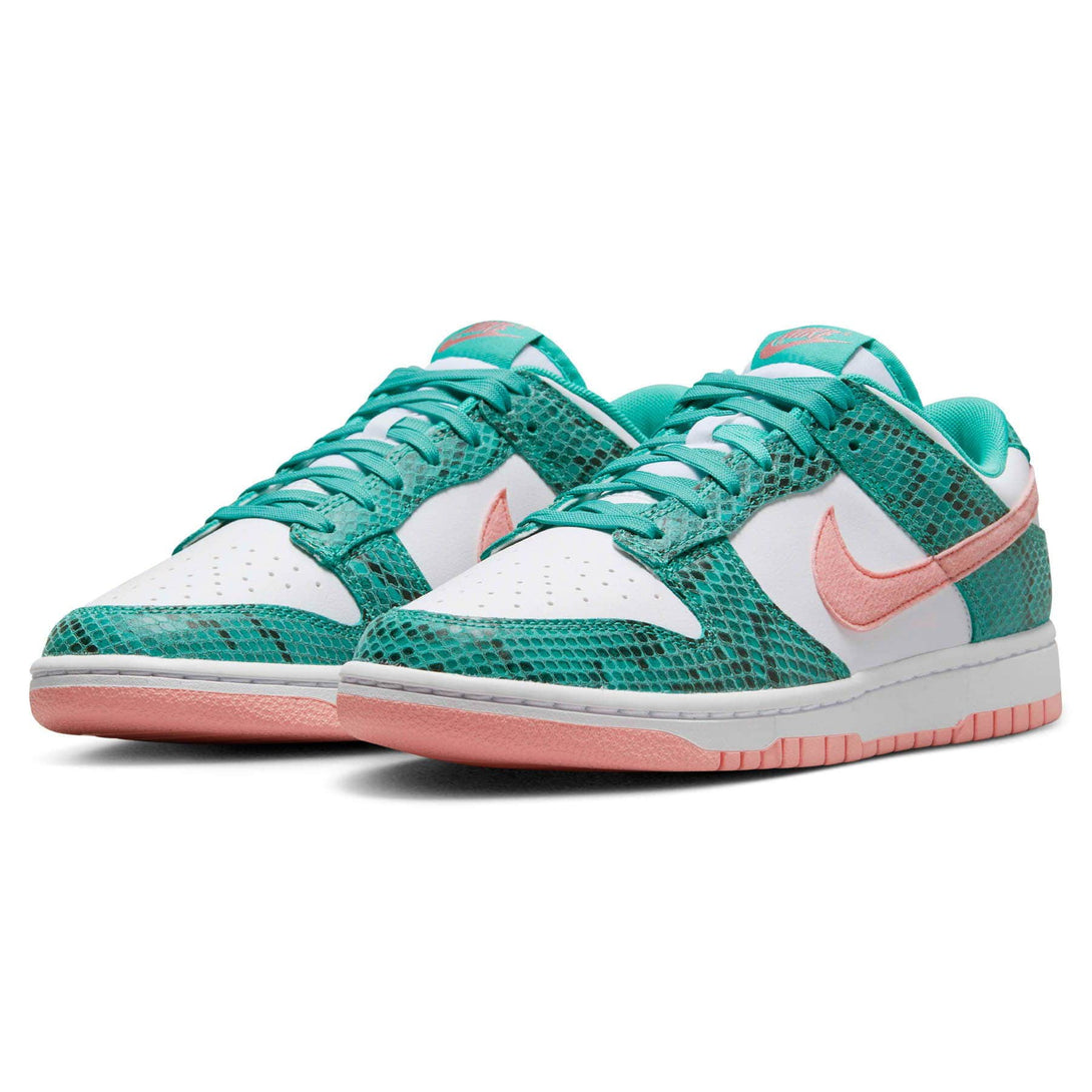 Nike Dunk Low 'Washed Teal Snakeskin'- Streetwear Fashion - evapacs.com