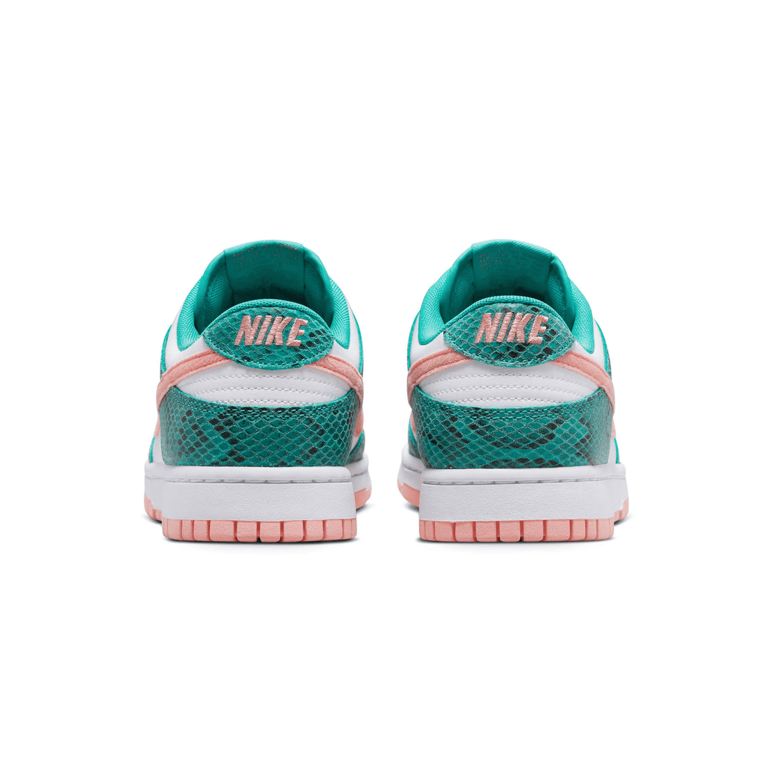 Nike Dunk Low 'Washed Teal Snakeskin'- Streetwear Fashion - evapacs.com