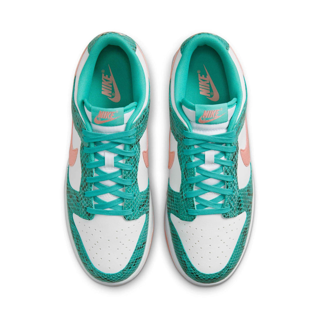 Nike Dunk Low 'Washed Teal Snakeskin'- Streetwear Fashion - evapacs.com