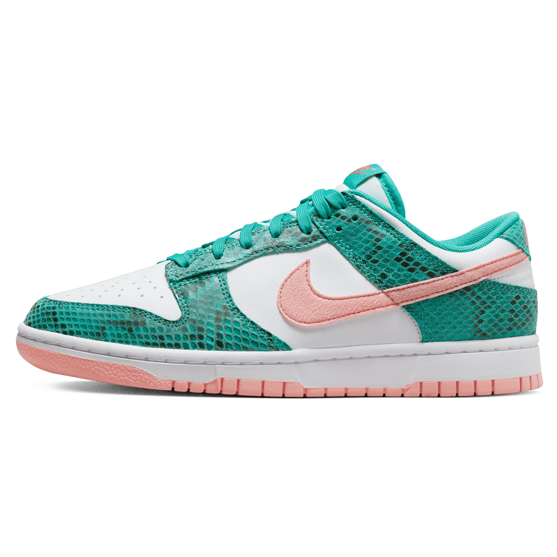 Nike Dunk Low 'Washed Teal Snakeskin'- Streetwear Fashion - evapacs.com