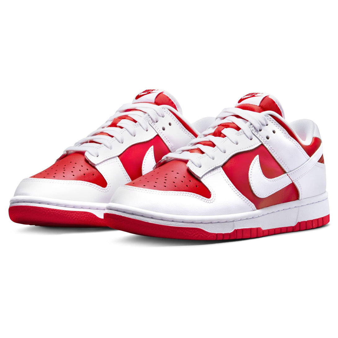 Nike Dunk Low 'White University Red'- Streetwear Fashion - evapacs.com