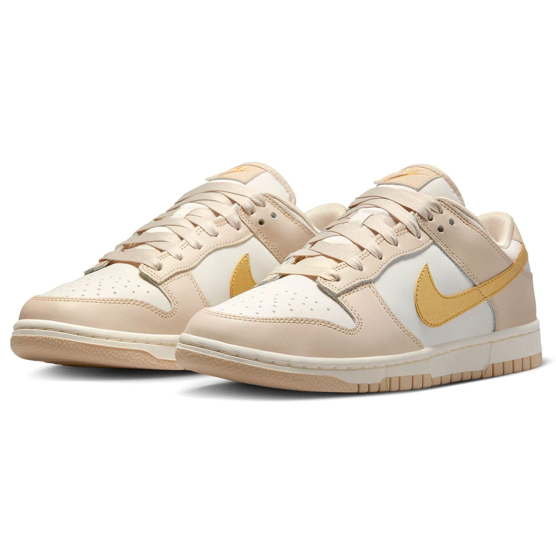 Nike Dunk Low Wmns 'Gold Swoosh'- Streetwear Fashion - evapacs.com