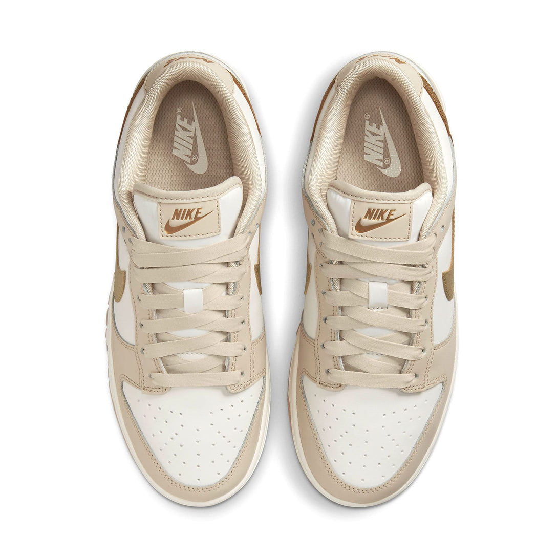 Nike Dunk Low Wmns 'Gold Swoosh'- Streetwear Fashion - evapacs.com