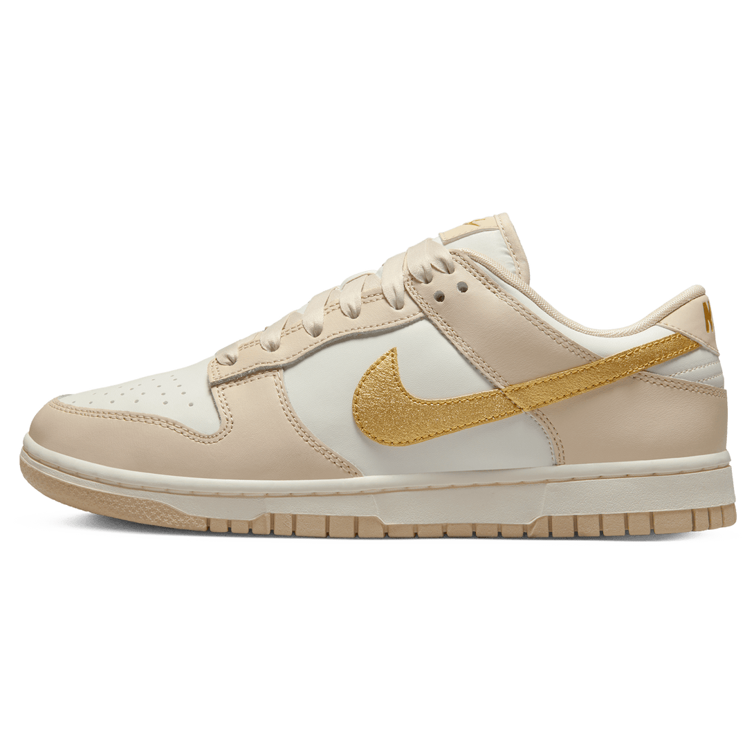 Nike Dunk Low Wmns 'Gold Swoosh'- Streetwear Fashion - evapacs.com