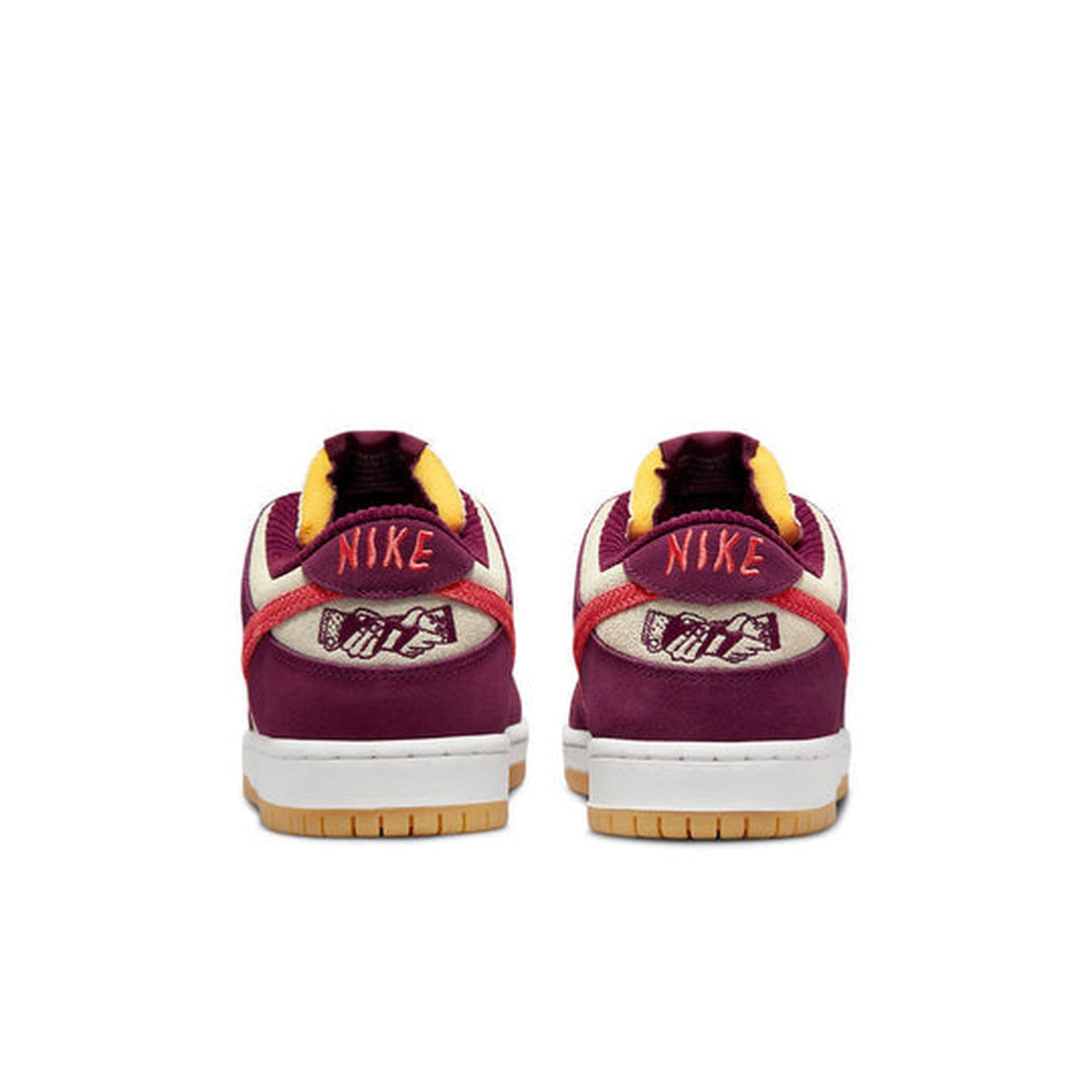 Nike SB Dunk Low 'Summit White Barely Rose University Red'- Streetwear Fashion - evapacs.com