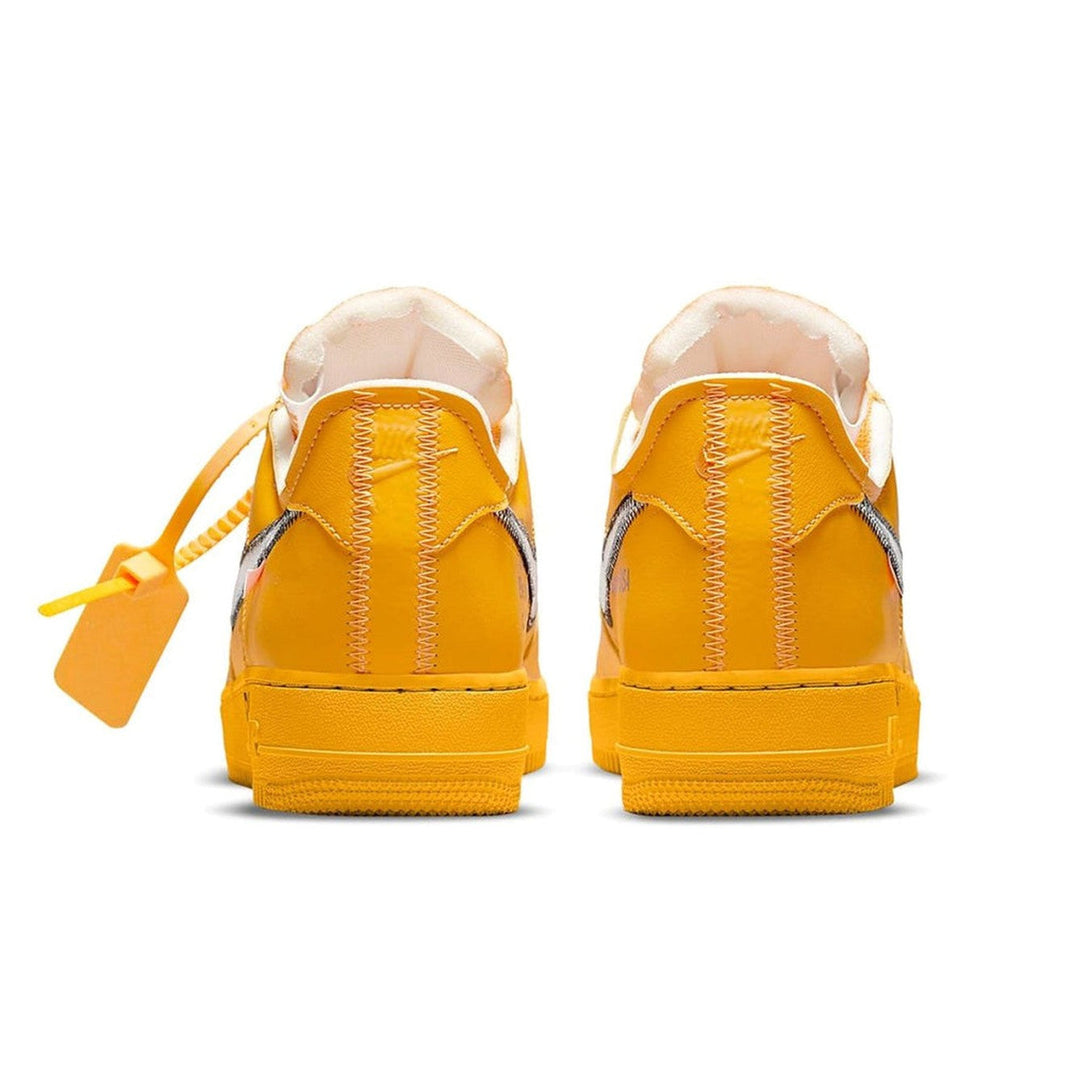Off-White x Nike Air Force 1 Low ‘Lemonade’- Streetwear Fashion - evapacs.com