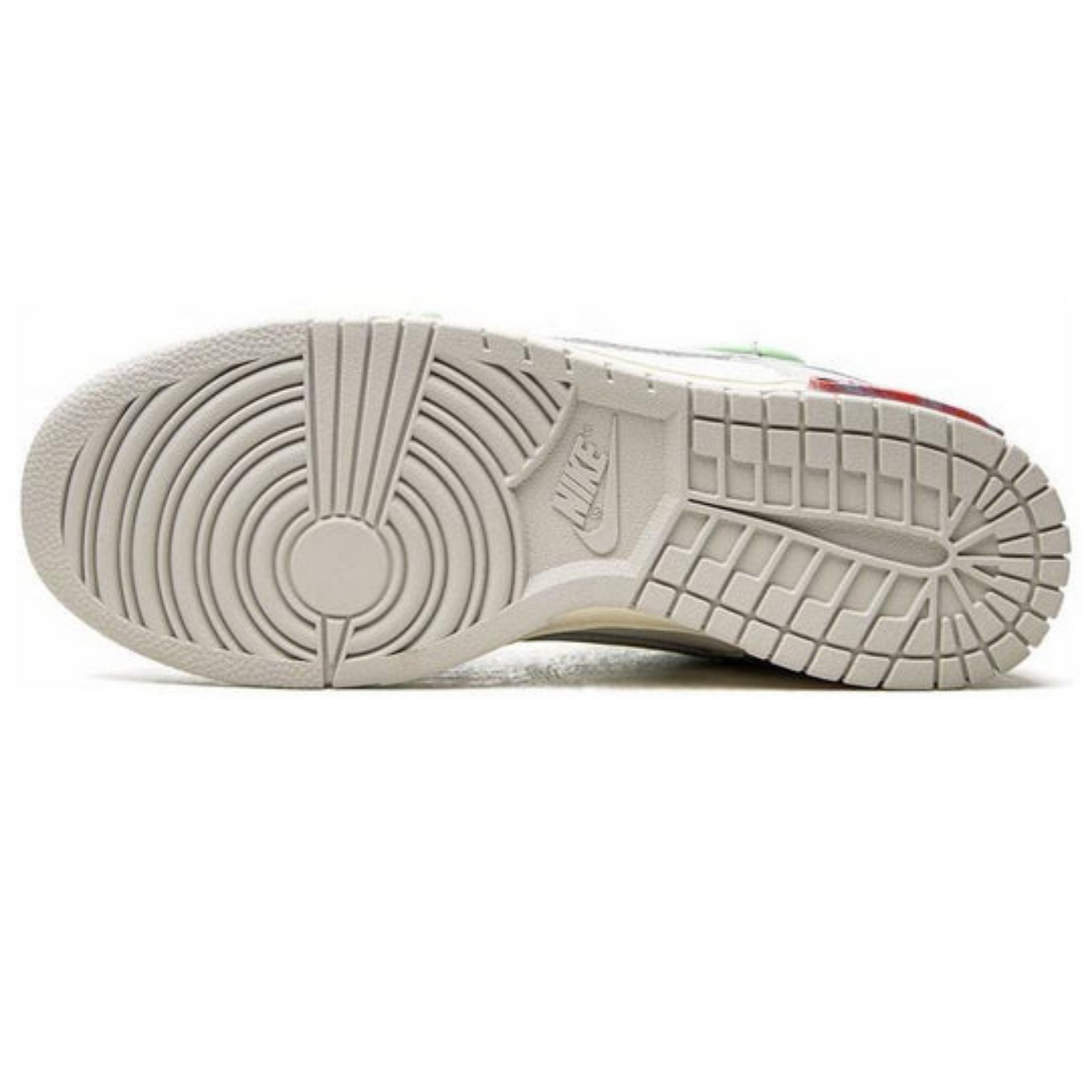 Off-White x Nike Dunk Low 'Lot 07 of 50'- Streetwear Fashion - evapacs.com