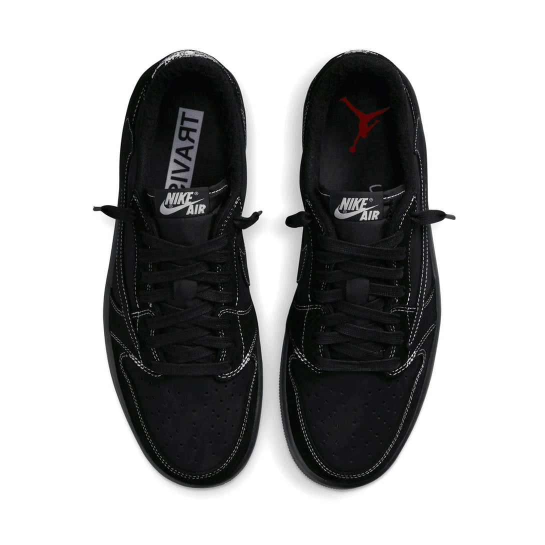 Travis Scott x Air Jordan 1 Low OG SP 'Black Phantom'- Streetwear Fashion - evapacs.com