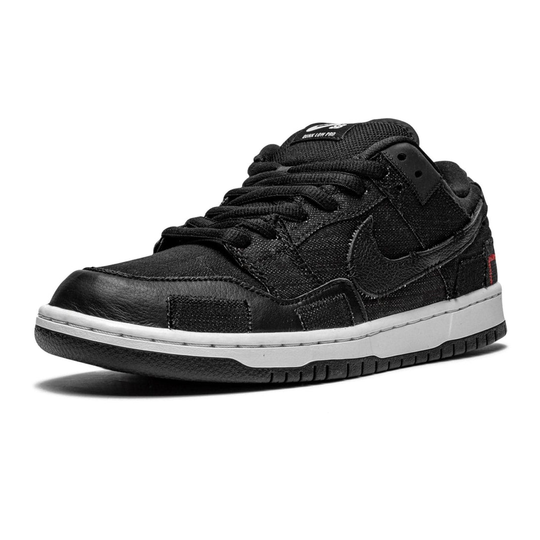 Wasted Youth x Nike Dunk Low SB 'Black Denim'- Streetwear Fashion - evapacs.com
